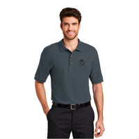 Men's Silk Touch Performance Grey Polo
